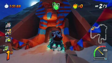 Twilight Tour Mirror Mode Nintendo Switch Gameplay - Crash Team Racing Nitro-Fueled