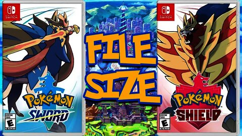 Pokemon Sword & Shield FILE SIZE REVEALED! (BIGGEST Pokemon Game EVER)