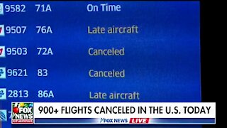 Hundreds More Flights Cancelled Due to Omicron