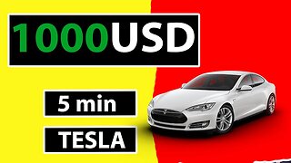 Stock Market analysis today - Tesla Trade- 1000USD