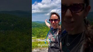 Sunset Rock in Highlands, North Carolina. Awesome view! #hiking #trails #mountain #views #highlands