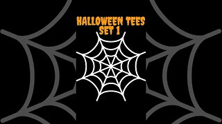 Halloween T-shirts set 1 #shorts #halloween #clothing