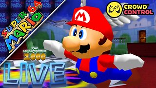 CAN WE GET TO FINAL BOWSER??? | Super Mario 64 Crowd Control