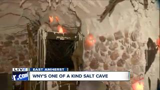 Holistic healing at a salt cave in East Amherst