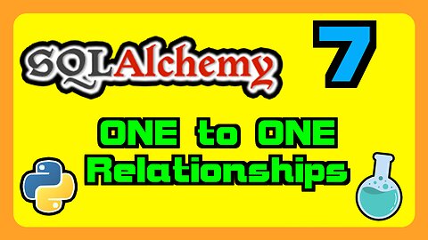 Python SQLAlchemy ORM - 1 to 1 Relationships