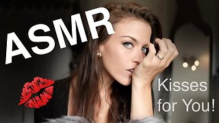 ASMR Gina Carla 💋😘 Kisses for You! Ear to Ear!