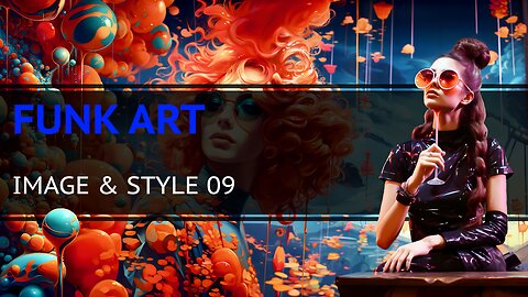 Funk Art - Adding Style to an Image in MidJourney 5.2 - Image & Style 09