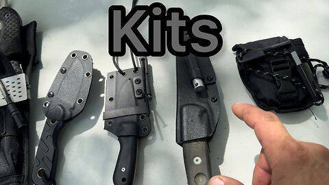 Survival Knife Kit Bushcraft EDC