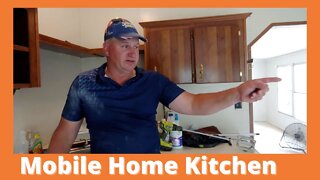 Mobile Home Kitchen Makeover