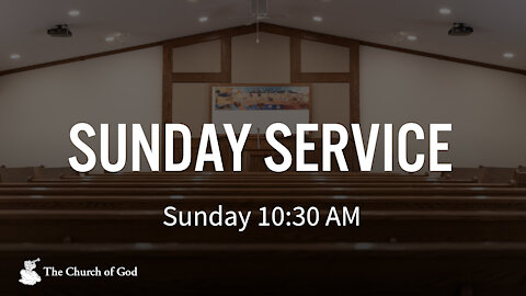 LIVE – Sunday Service of the Church of God – Aylmer, ON