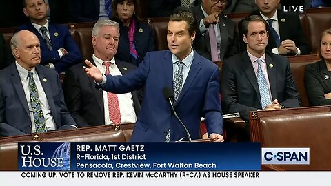 Gaetz: You Grovel to Lobbyists and Special Interests!