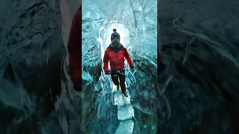 seeking to explore new ice caves 🥶🏔️