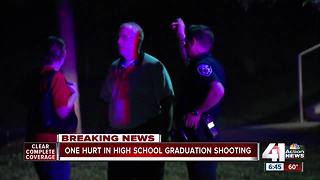 Student shot at Center High School graduation ceremony