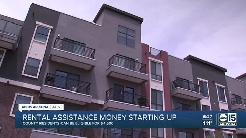 Rental assistance money starting up