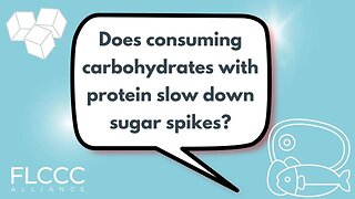 Does consuming carbohydrates with protein slow down sugar spikes?