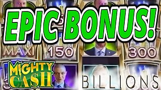 The MOST EXCITING Mighty Cash BILLIONS JACKPOT Bonus!!!