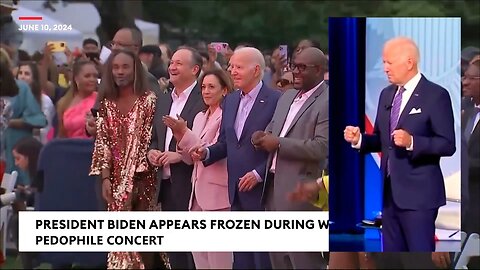 Biden at White House pedophile concert