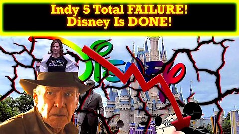 Indy 5 FAILURE Finalizes Disney's Disastrous Summer 2023 Movie Flop Fest! Disney LOSES! Fans WIN!