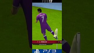 Cristiano Ronaldo Goal & Celebration- FIFA 17 PS3 #shorts