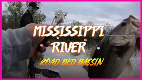 Mississippi River Road Bed Bassin!