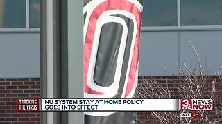 NU system stay at home policy goes into effect