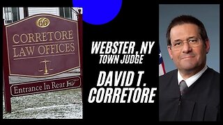 Webster, NY Town Judge David T.Corretore / Home Walk By / 1st Amendment Audit / SLEAZE BAG EXPOSED