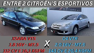 ENTRE 2 CARROS - CITROËN XSARA VTS X CITROËN C4 VTR - CÂMBIO MANUAL, DISCRETO E COM MUITO POTÊNCIAL