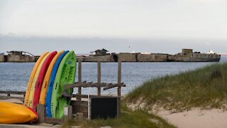 9 Ghost ships at Kiptopeke - Abandoned