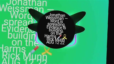 Jonathan Weissman — Word is Spreading, Evidence is Building, on the Harms 💉🎗️ Rick Munn AUG 12 22