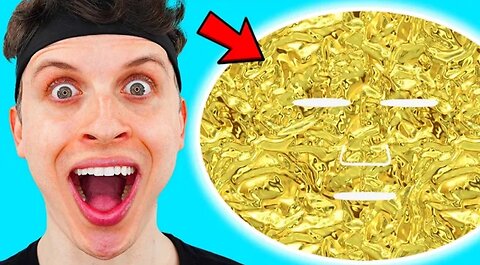 I Made 24k Gold Face Mask