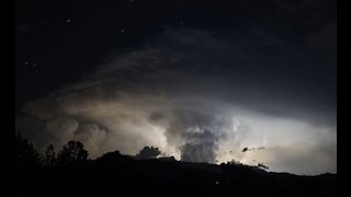 Lightning Over Pikes Peak 7-28-2016
