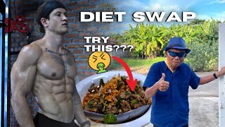 I swapped diets with my 93 year old Thai Grandfather (in law)