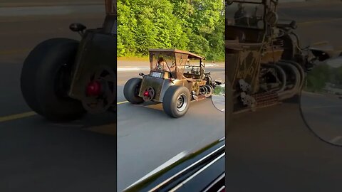 Righteous Rat Rod Viewed From a Mean '41 Willys Gasser