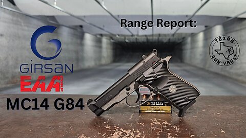 Range Report: Girsan MC14 G84 (Beretta 84FS inspired clone)