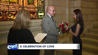 Domestic Relations Court hosts Valentine's Day wedding