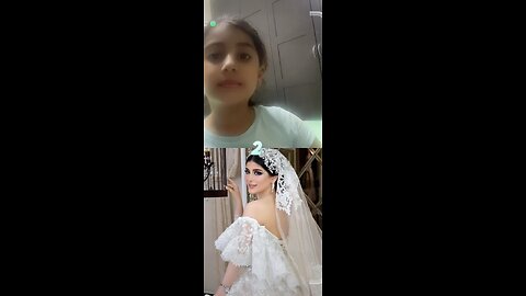 Bride #see what I look as a bride in future #wow