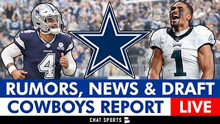 Cowboys Report LIVE On Dak Prescott, Jalen Hurts, Budda Baker Trade + Ideal Draft Plan