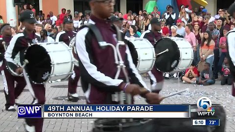 49th annual holiday parade held in Boynton Beach