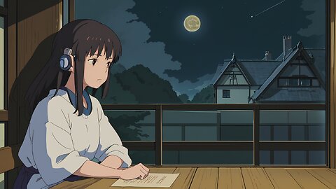 🌙 Midnight Chill Vibes 🎧 Relaxing Lo-Fi Beats 🌸