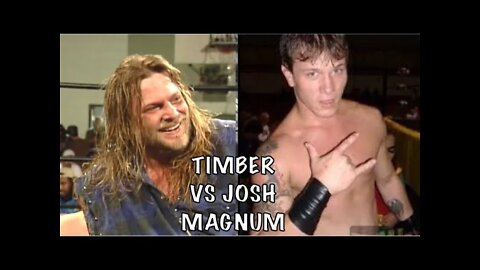 Timber Vs Josh Magnum Ladder Match Highlights w/ Dustin Rhodes and Baby Doll