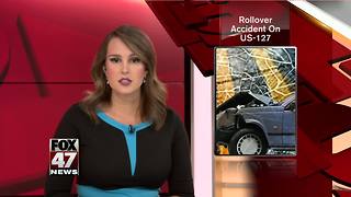 Rollover accident on US 127 in Jackson Co.