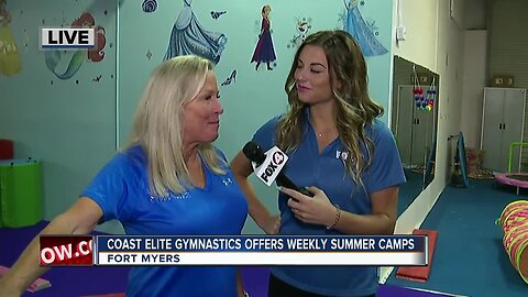 Coast Elite Gymnstics offers weekly summer camp
