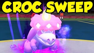 POKEMON SCARLET AND VIOLET CROCALOR SWEEP!