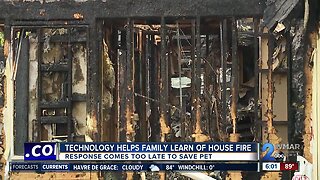 Smart doorbell helps family learn of house fire