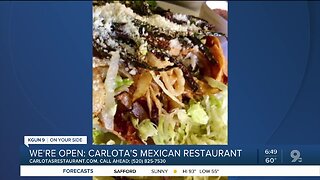 Carlota's Mexican Restaurant offers takeout fare