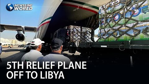 Fifth relief plane from Kuwait departs for flood-hit libya