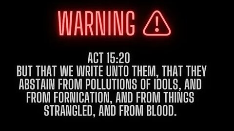 2nd WARNING!!!! It is time for you to correct your wrongs... #justice