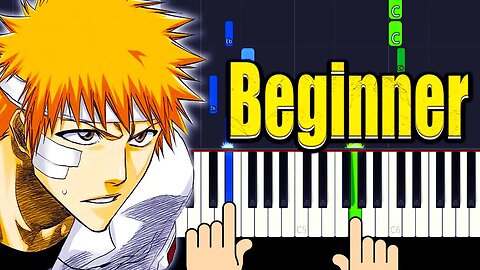 Aoi Tori Bleach ED 27 Piano Tutorial For Beginners + Music Sheets