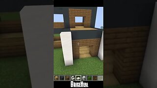 How to build a Modern House in Minecraft part 3 #shorts #short #minecrafttutorial #minecraftbuild