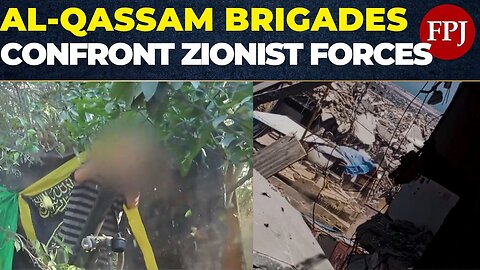 Intense Clash in Gaza: Al-Qassam Brigades Use Rockets and IEDs Against Zionist Targets